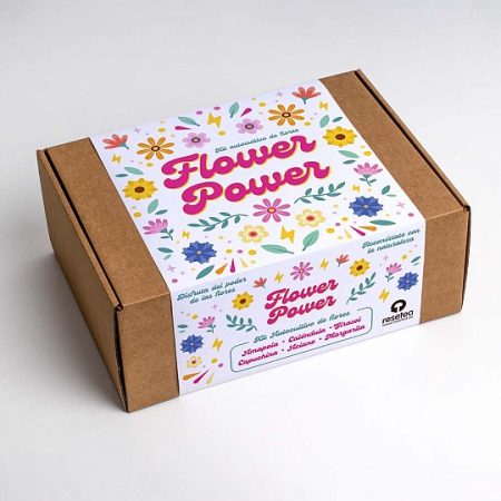 Kit de autocultivo de flores Flower Power