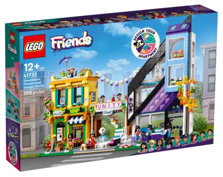 Lego Friends Floristeria y Tienda de Diseno del Centro