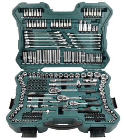 Maletin con llaves de vaso y otras herramientas Mannesmann M98430