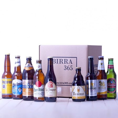 Pack de 9 cervezas del mundo Birra 365